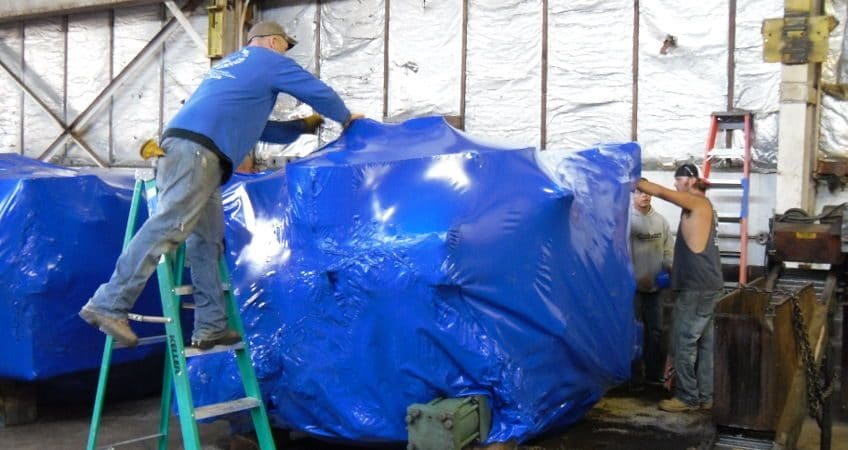 how to shrink wrap boats and large objects - unlimited